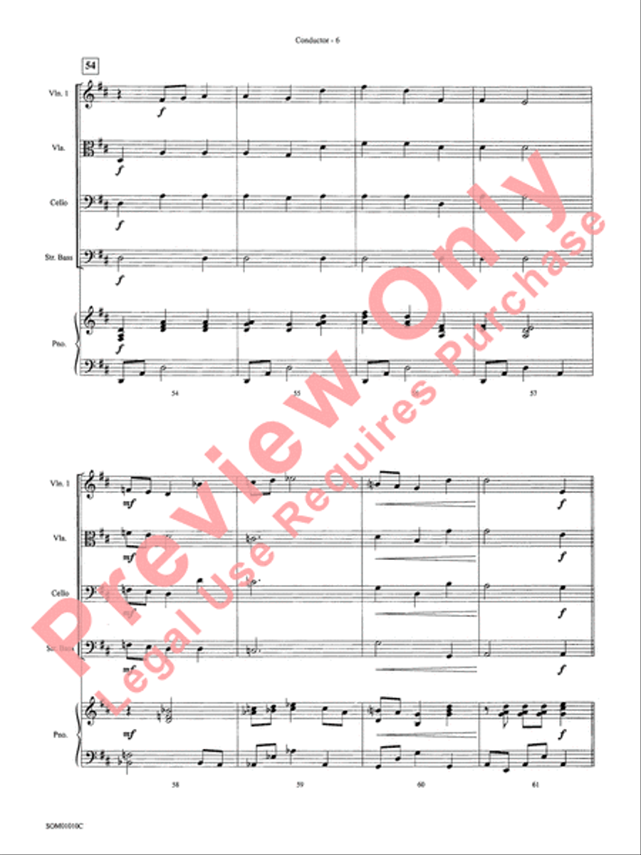 Themes from Harry Potter String Orchestra scores gallery preview page 9