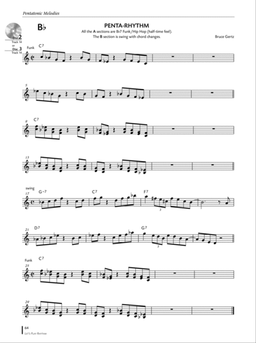 Let's Play Rhythm, Volume 2 Clarinet scores gallery preview page 17