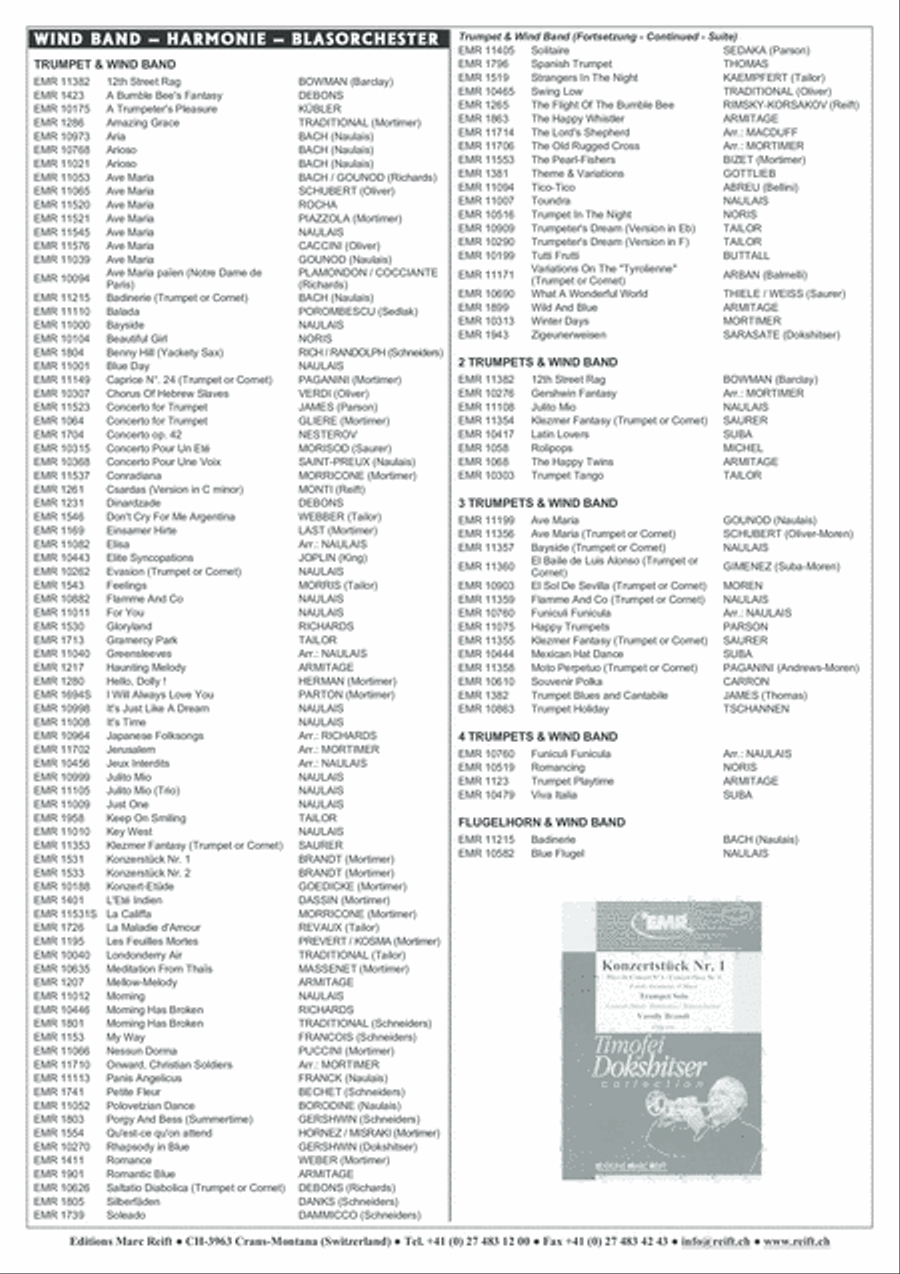 Concerto Concerto Concert Band scores gallery preview page 21