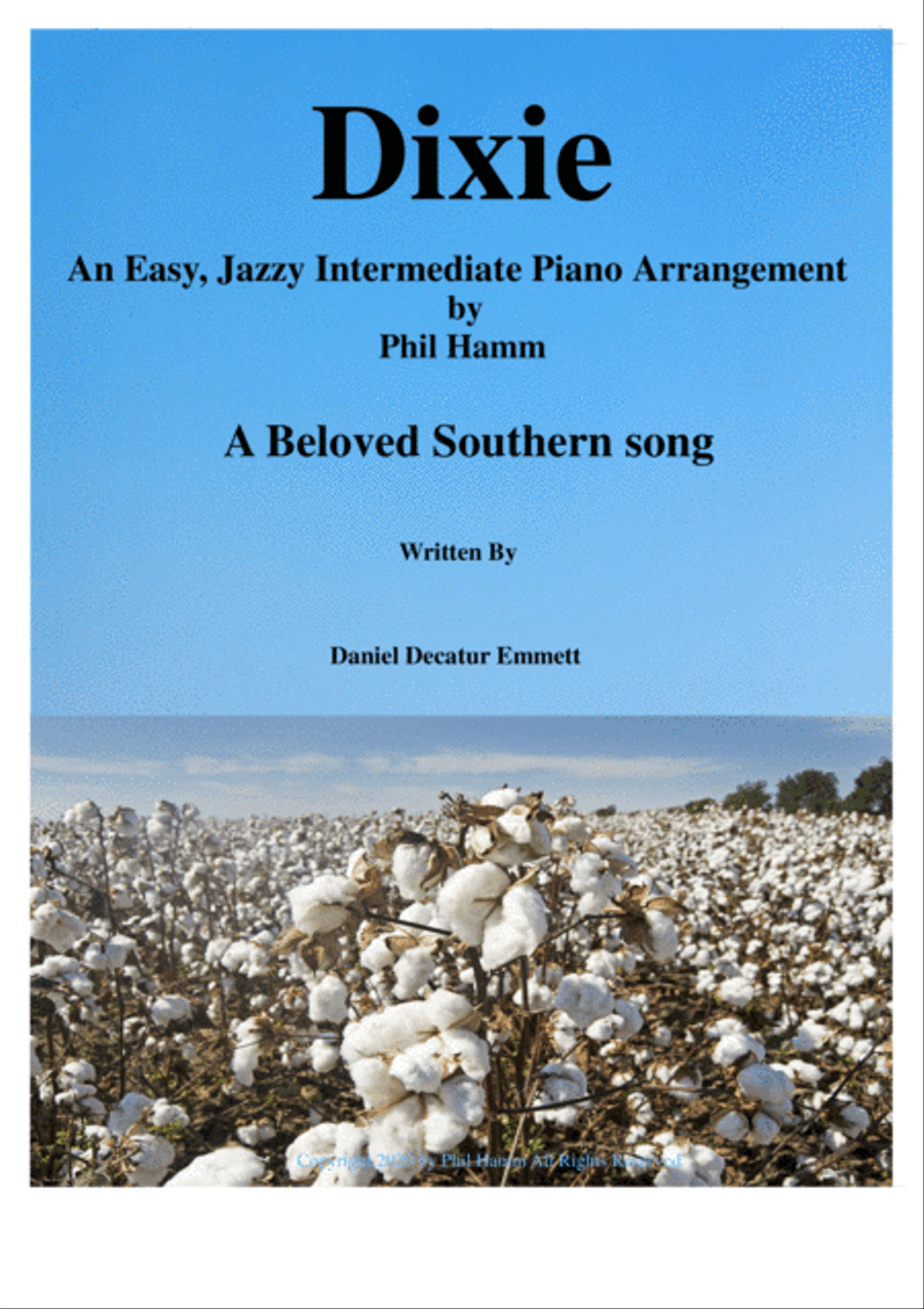 Dixie-Jazzy Easy Piano scores gallery preview page 1
