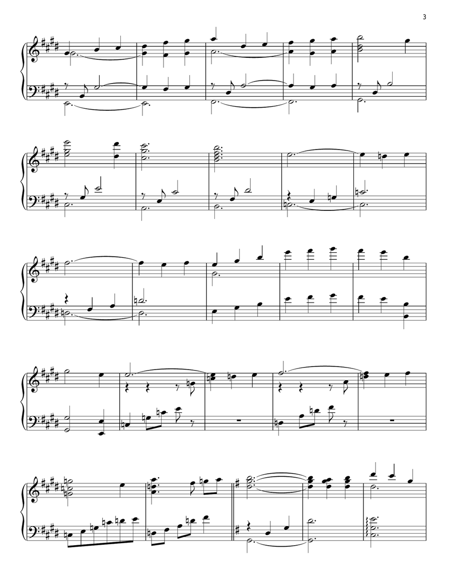 A Golden Childhood A Golden Childhood Piano Solo scores gallery preview page 3