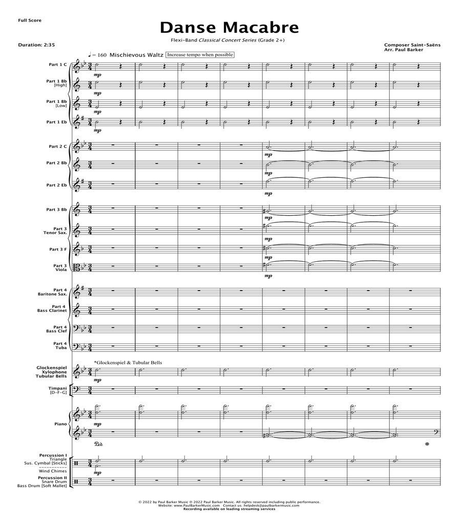 Danse Macabre (Flexible Instrumentation) image number null