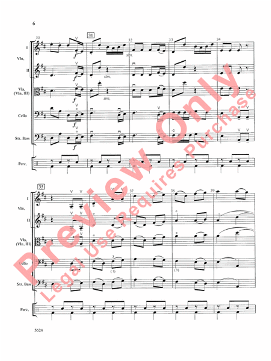 Fiddler's Stew String Orchestra scores gallery preview page 7