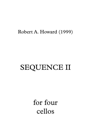 Sequence II (full playing score)
