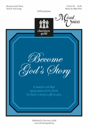 Book cover for Become God's Story