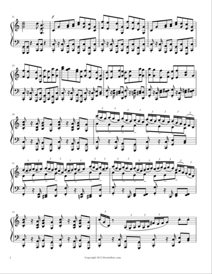 Further Than Us Further Than Us Piano Solo scores gallery preview page 2