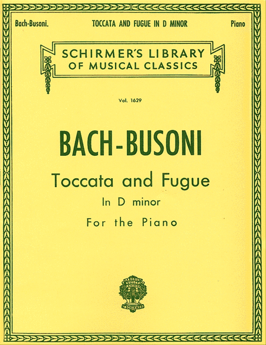 Toccata And Fugue In D Minor Piano Solo scores gallery preview page 1
