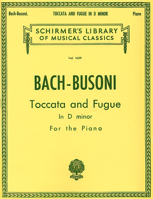 Book cover for Toccata And Fugue In D Minor
