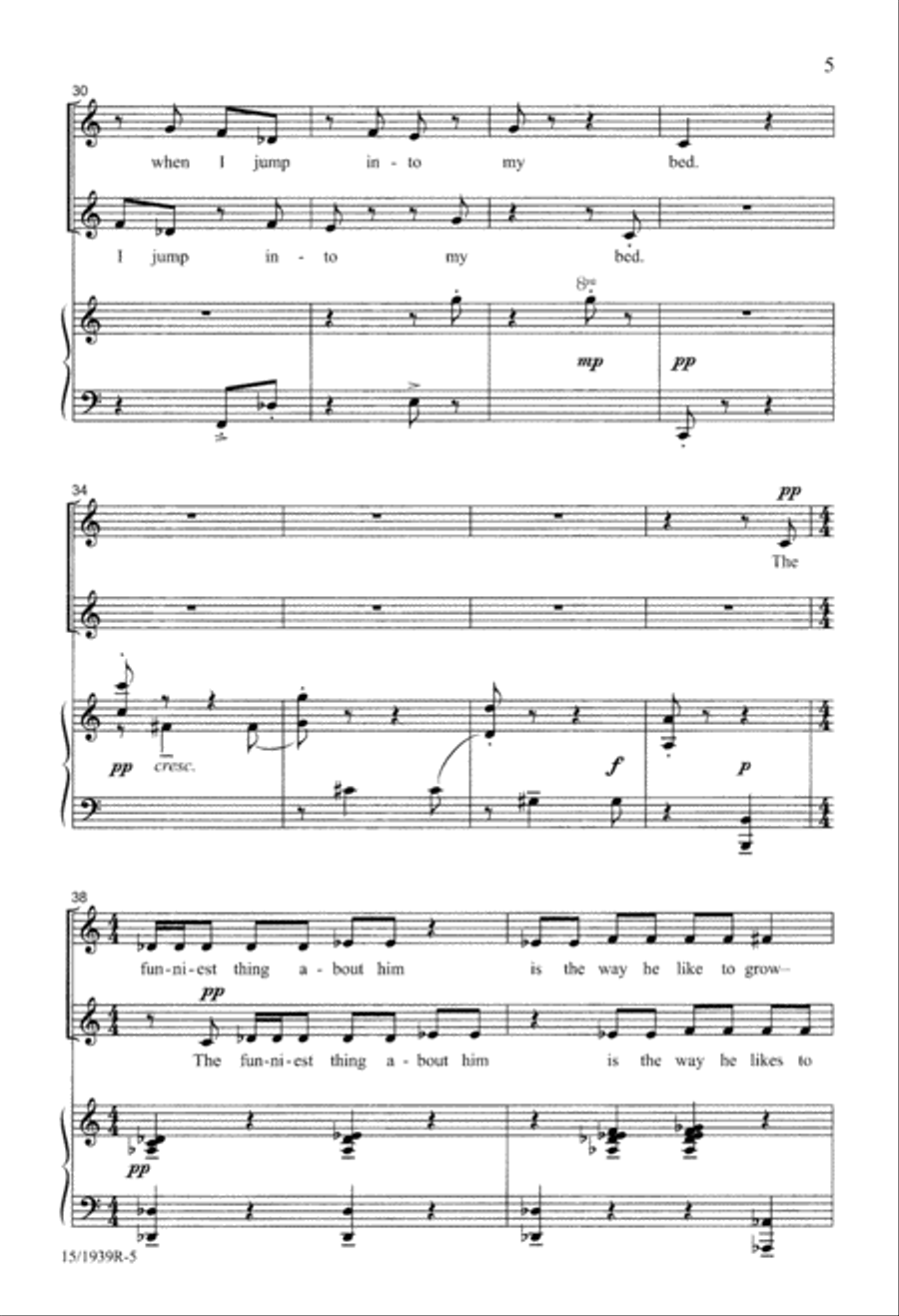 My Shadow My Shadow 2-Part scores gallery preview page 5
