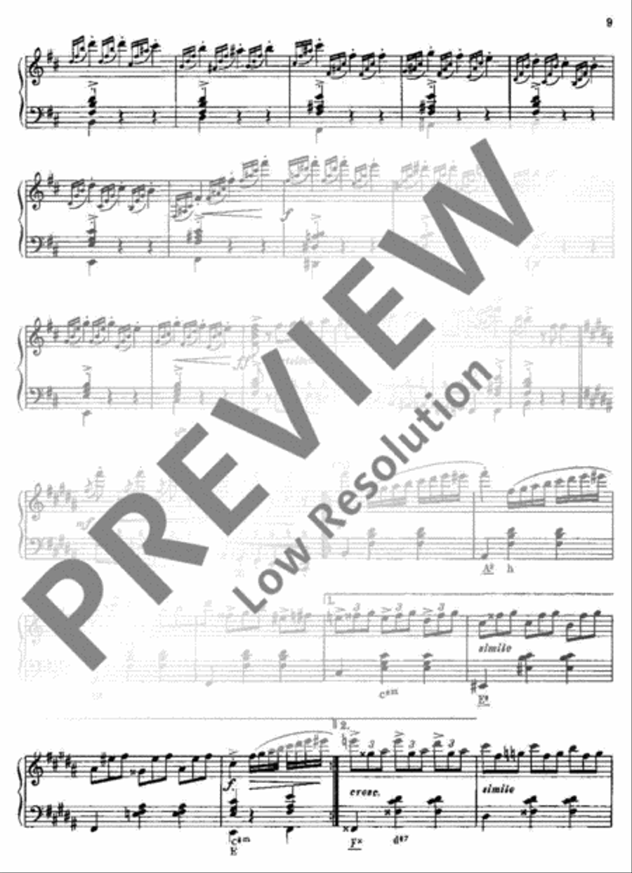 La Campanella Accordion scores gallery preview page 8