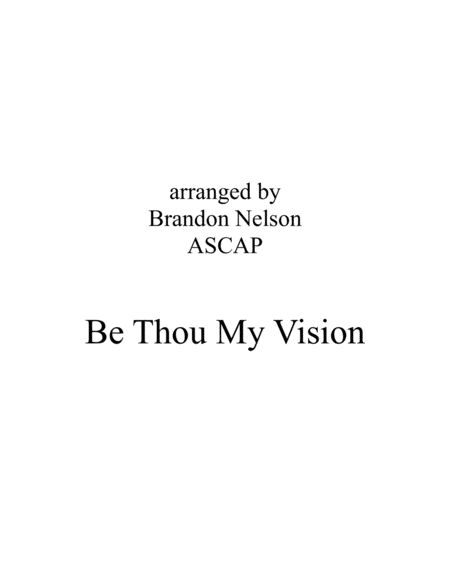 Be Thou My Vision (brass quintet) image number null