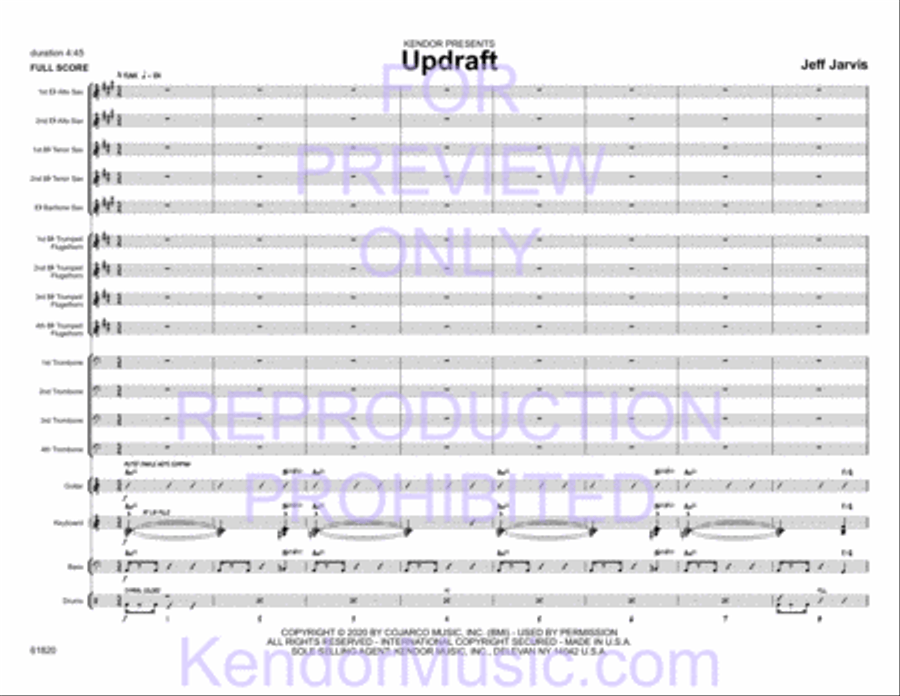 Updraft Updraft Jazz Ensemble scores gallery preview page 2