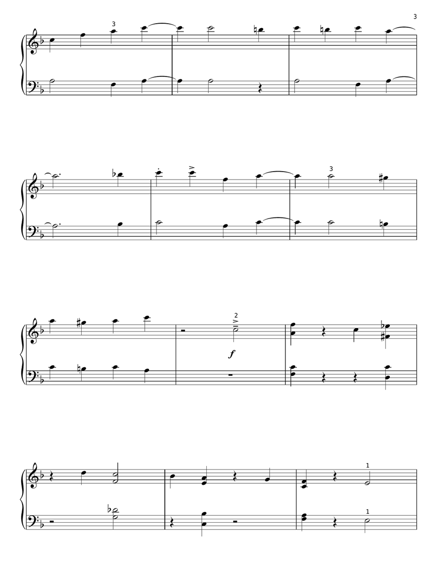 Another Op'nin', Another Show (from Kiss Me, Kate) Piano Solo scores gallery preview page 3