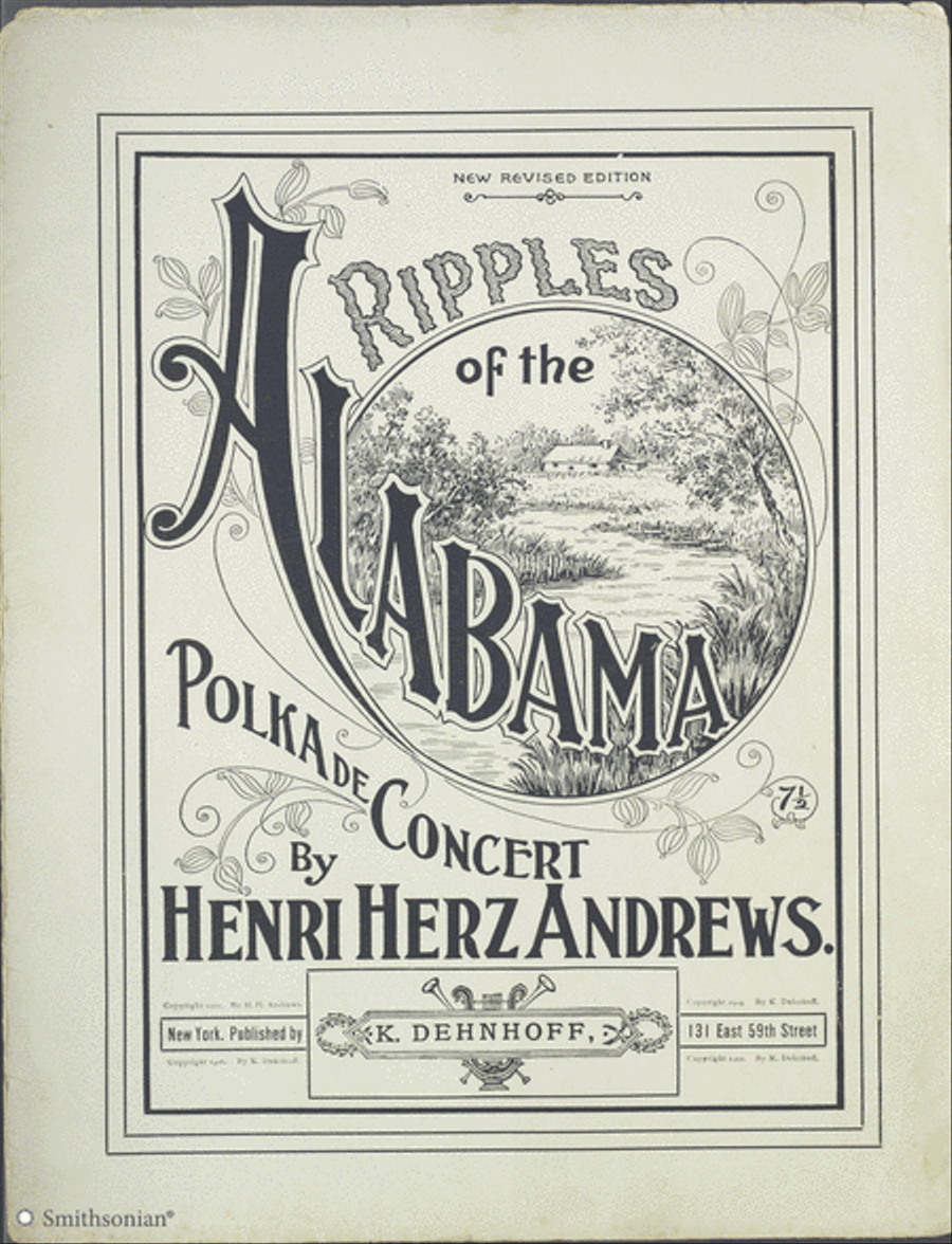 Ripples of the Alabama: Polka De Concert Piano Solo scores gallery preview page 1