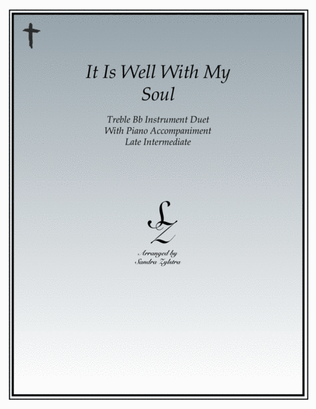 It Is Well With My Soul (Bb instrument duet)