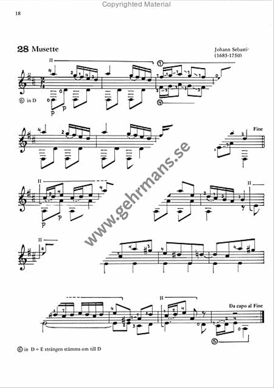 Lar dig spela gitarr 3 Guitar scores gallery preview page 10