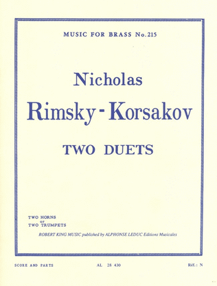 Book cover for 2 Duets (trumpets 2)