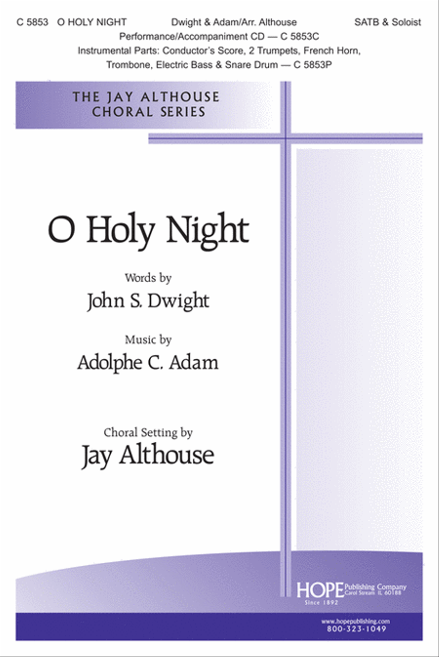 O Holy Night O Holy Night 4-Part scores gallery preview page 1