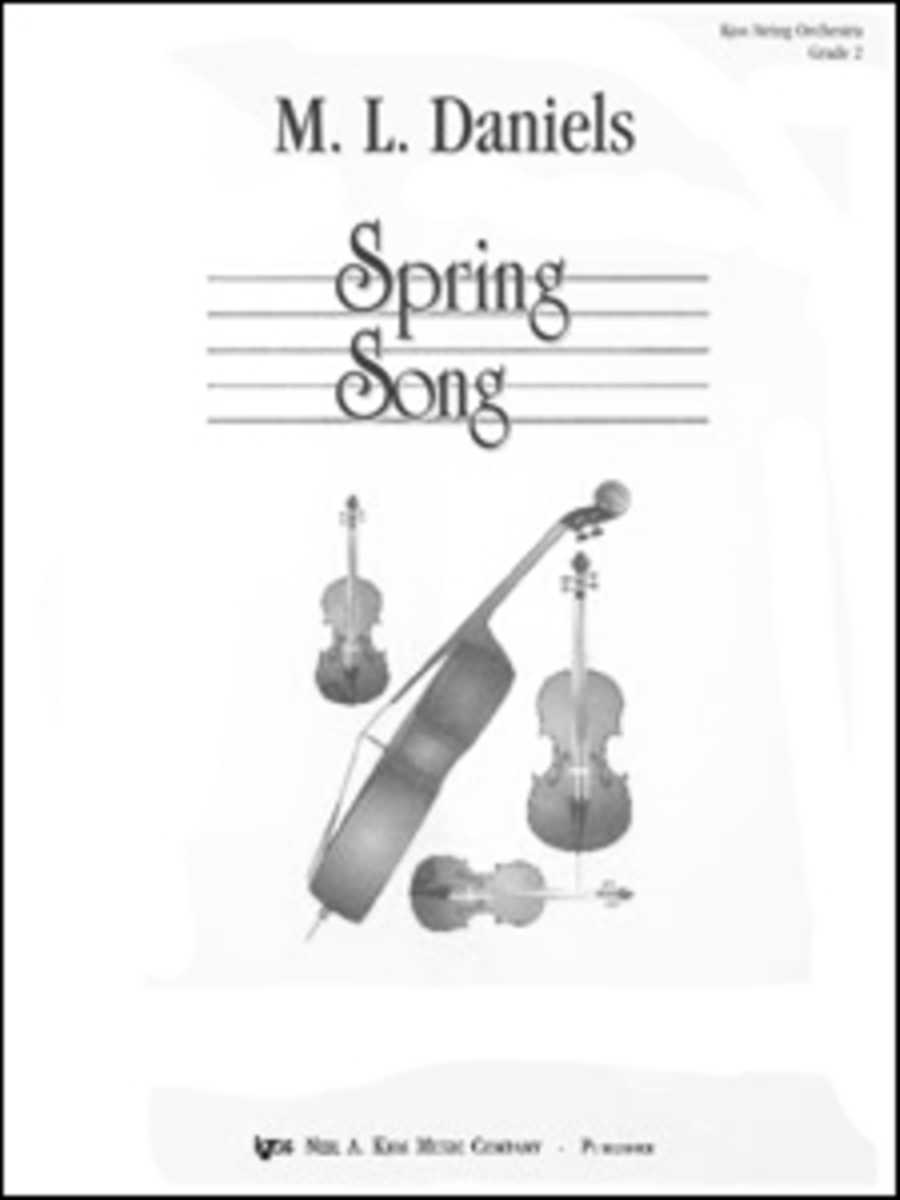 Spring Song - Score String Orchestra scores gallery preview page 1