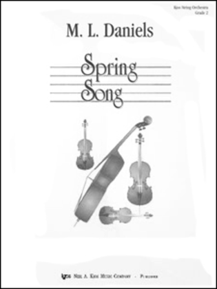 Spring Song - Score