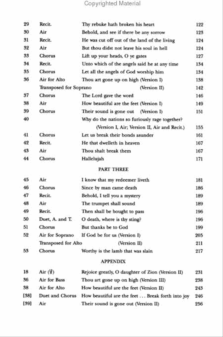 Messiah Choir scores gallery preview page 3