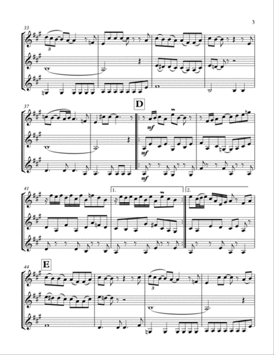 In My Life In My Life String Trio scores gallery preview page 4