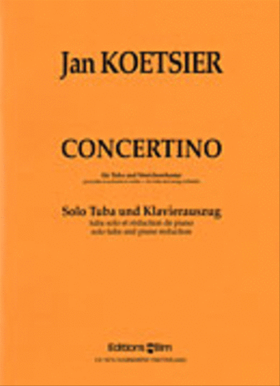 Concertino Tuba scores gallery preview page 1