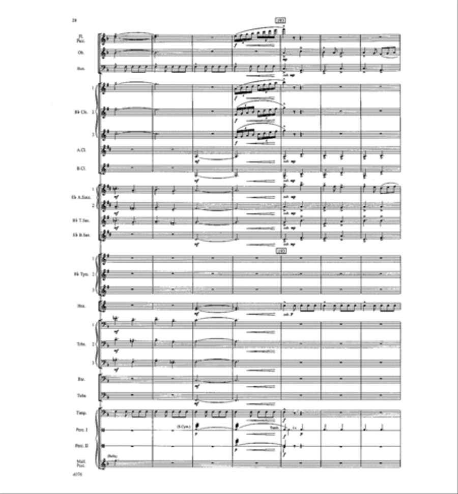 West Highlands Sojourn West Highlands Sojourn Concert Band scores gallery preview page 29