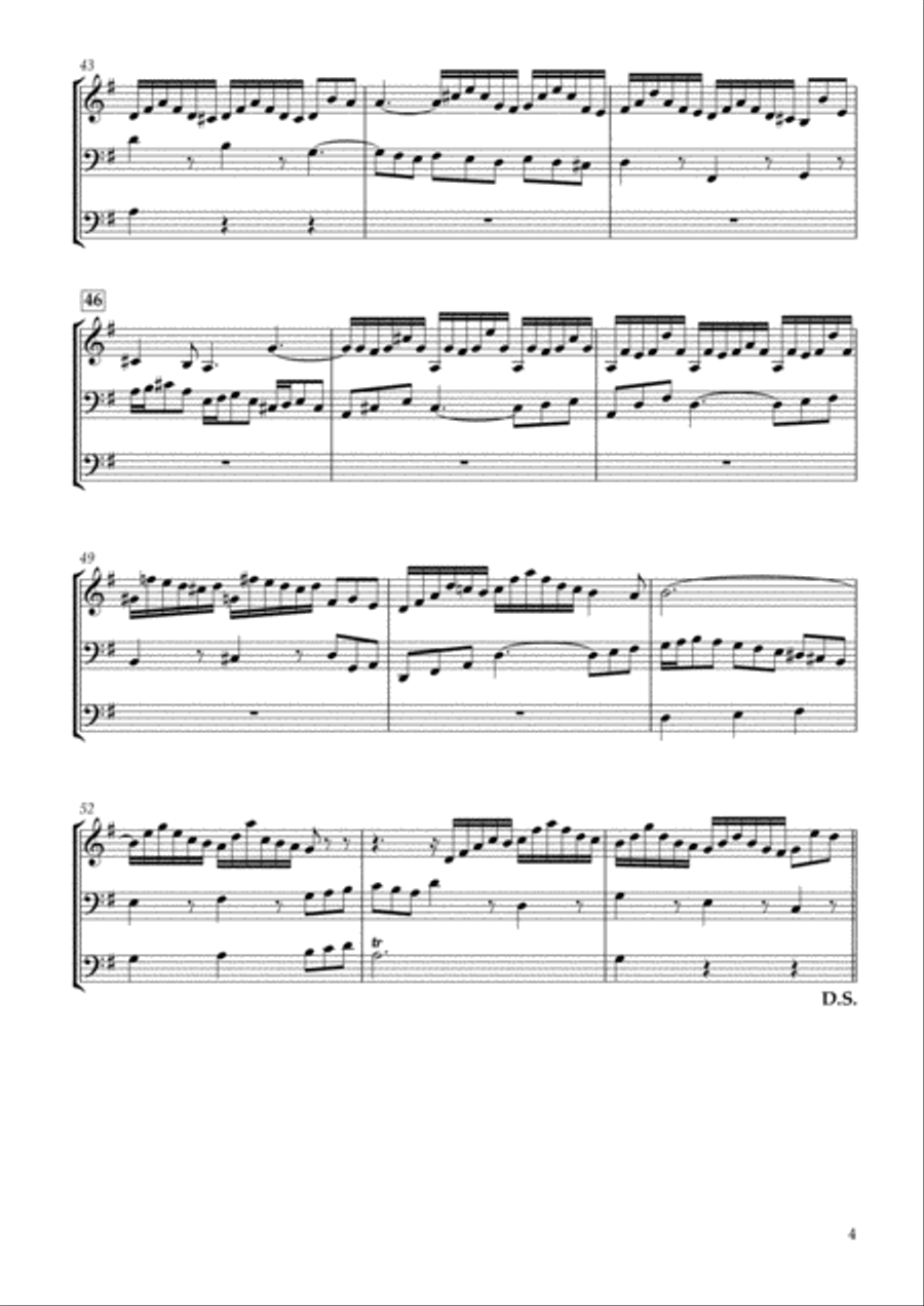 Six Schubler Chorales No.5 BWV649 