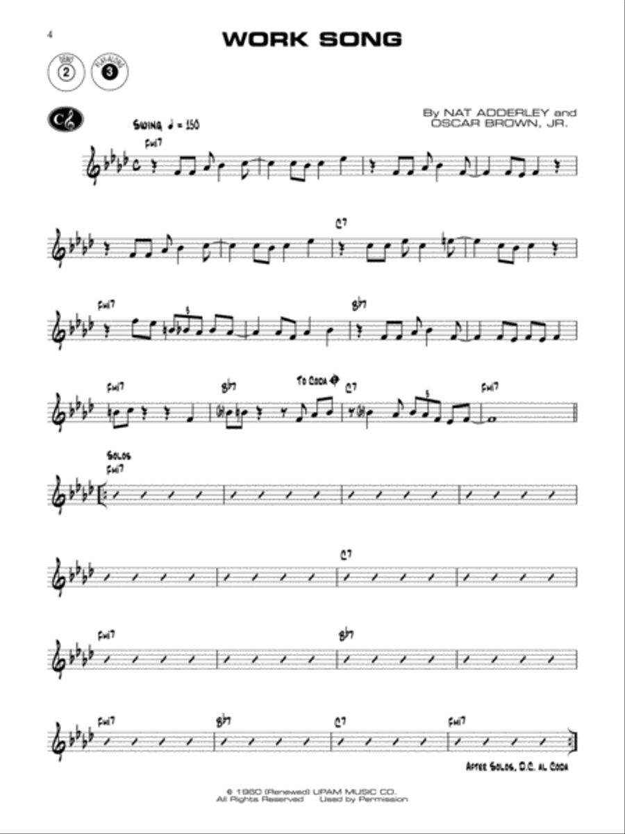 Alfred Jazz Easy Play-Along -- Easy Standards, Volume 1 Flexible/Adaptable scores gallery preview page 6