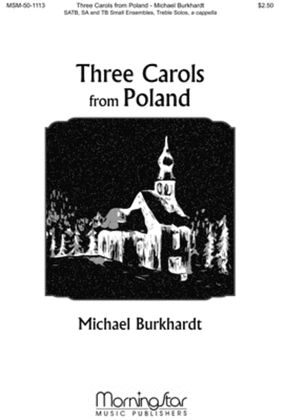 Book cover for Three Carols from Poland