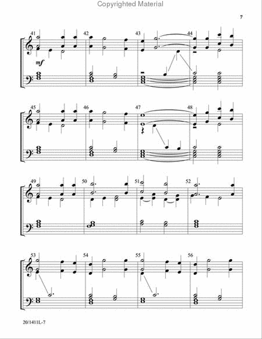 Praise Songs, Volume 1 3-Octaves scores gallery preview page 5