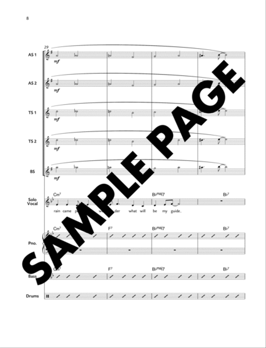 Cupid's Arrow Cupid's Arrow Jazz Ensemble scores gallery preview page 8