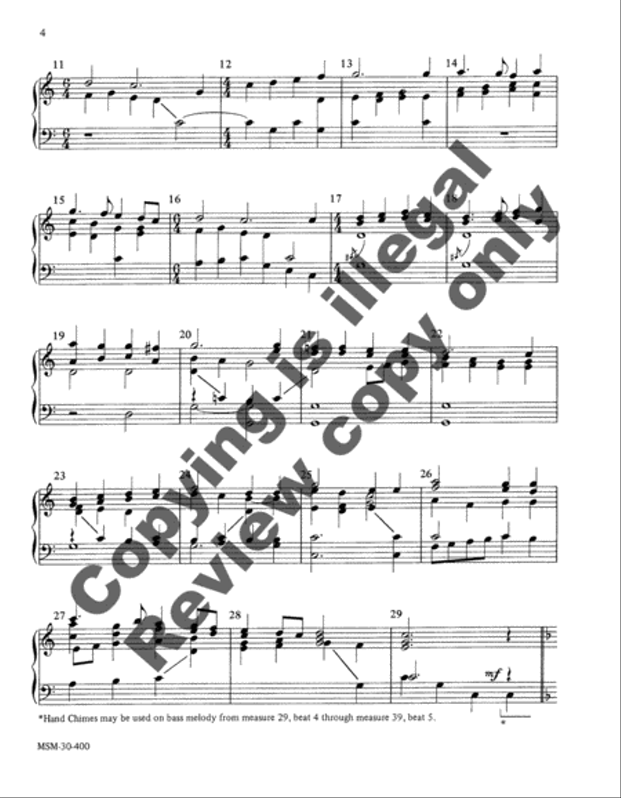 This Joyful Eastertide Handbell Choir scores gallery preview page 4