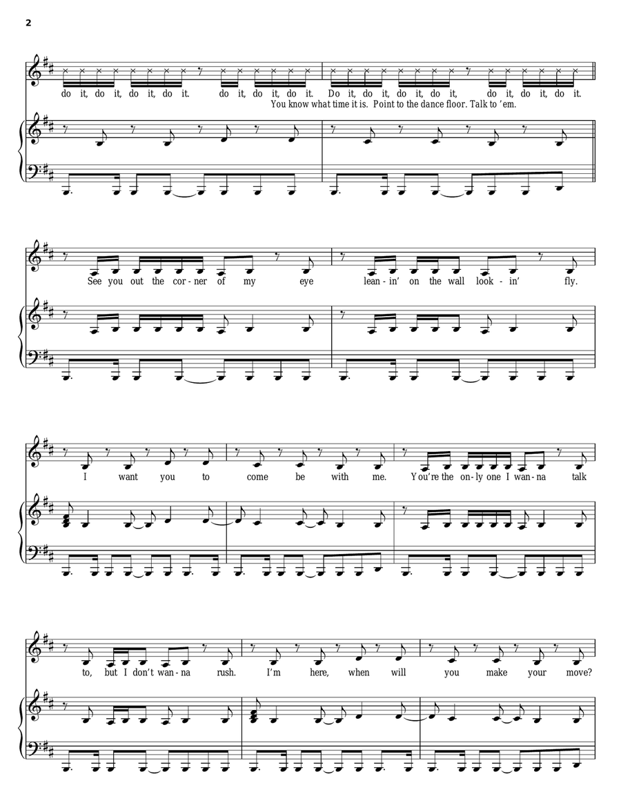 Come To Me Come To Me Piano, Vocal, Guitar scores gallery preview page 2