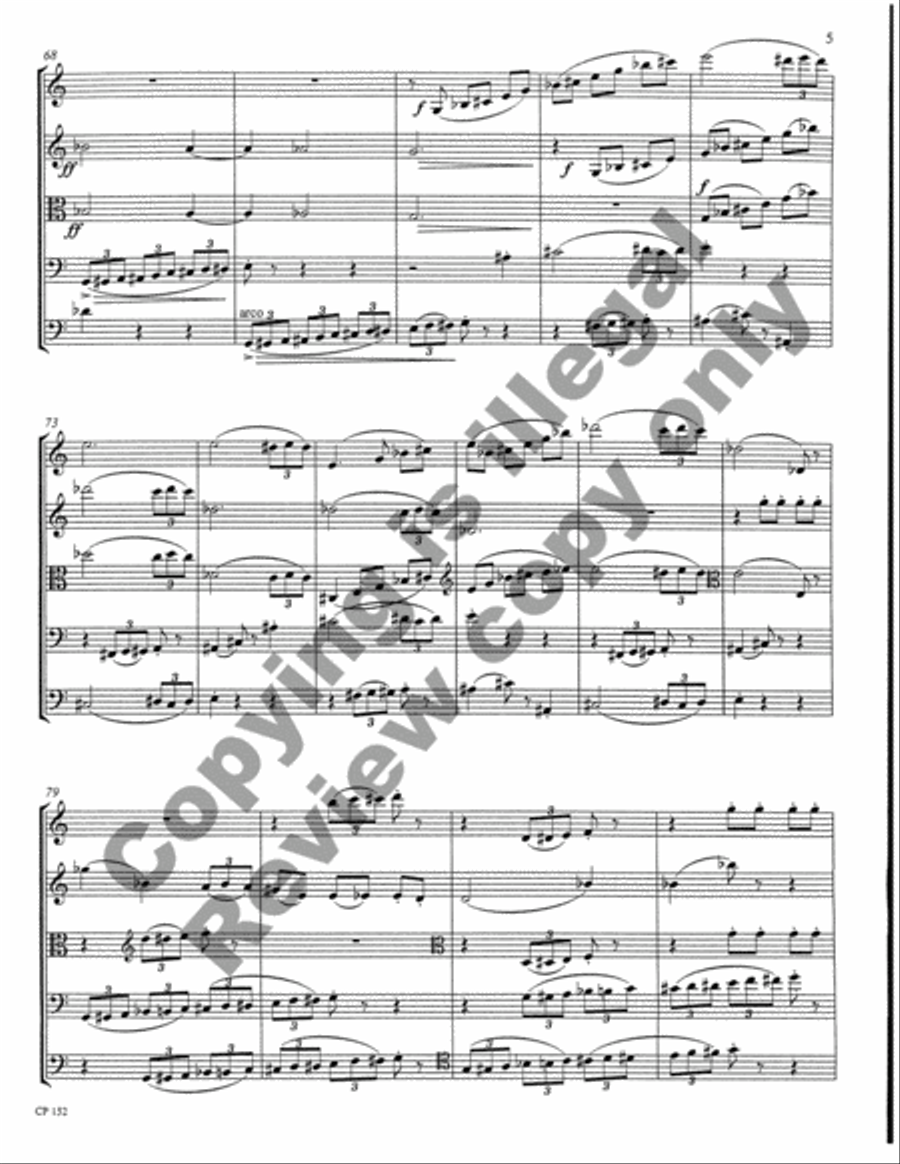 Black Waltz of a Gossiping Diva Cello scores gallery preview page 8