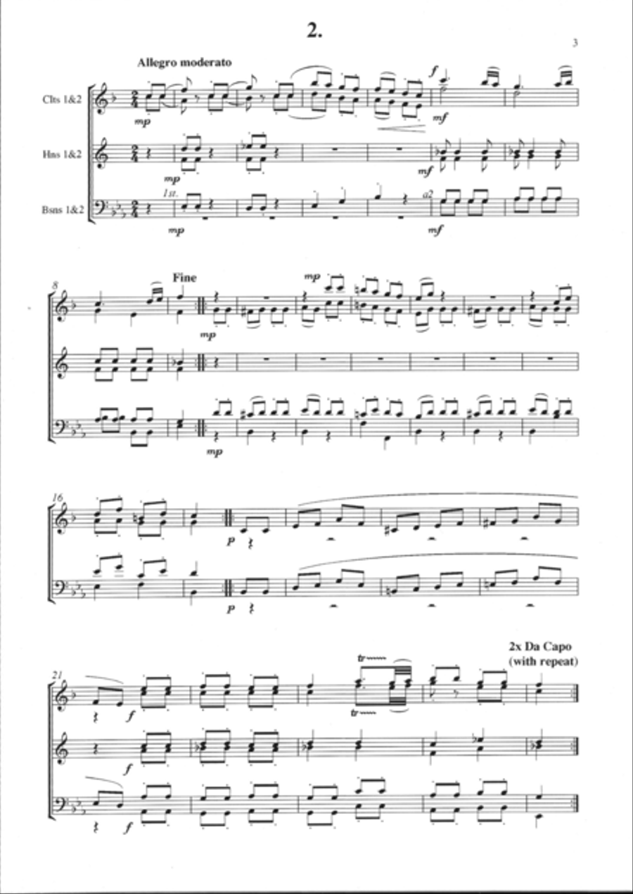Mozart Divertimenti Bassoon scores gallery preview page 3