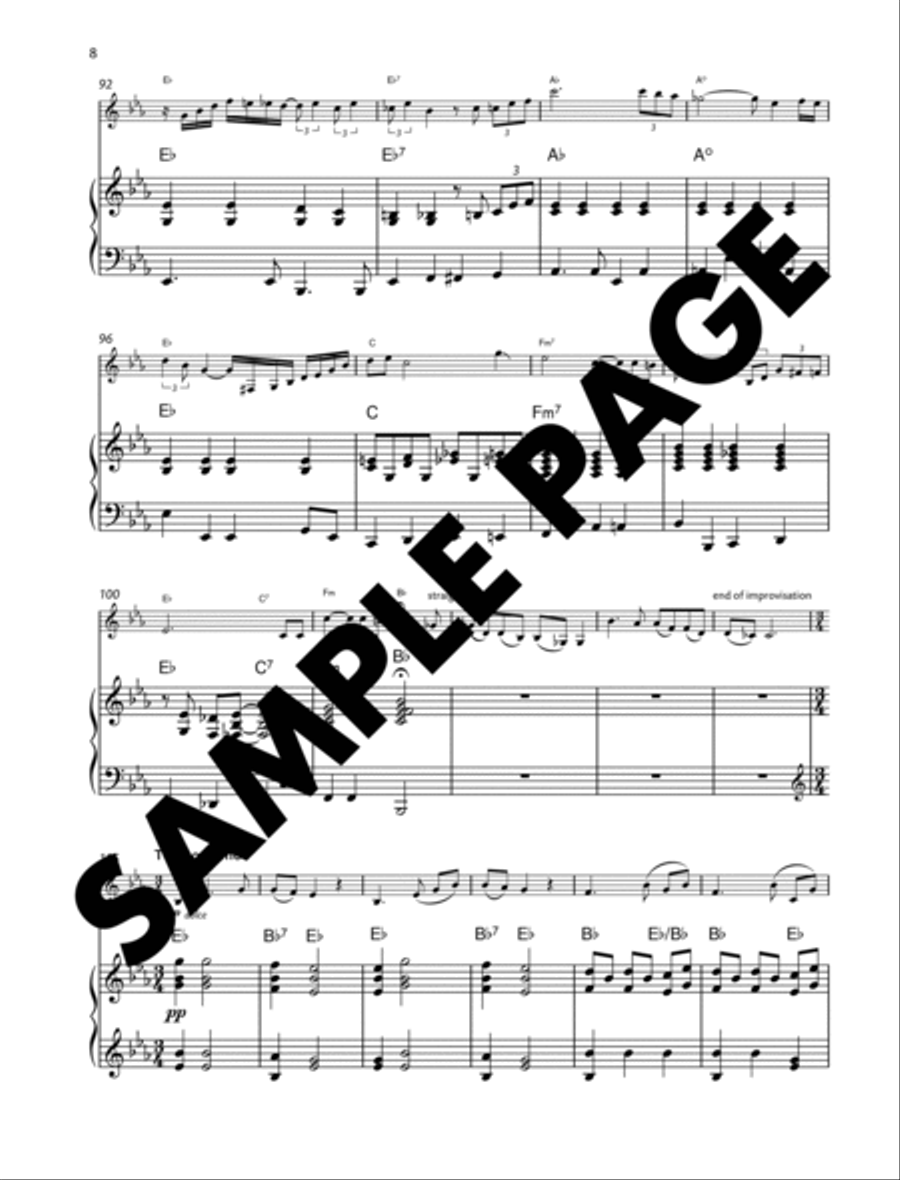 Blue Adagio Blue Adagio Small Ensemble scores gallery preview page 8