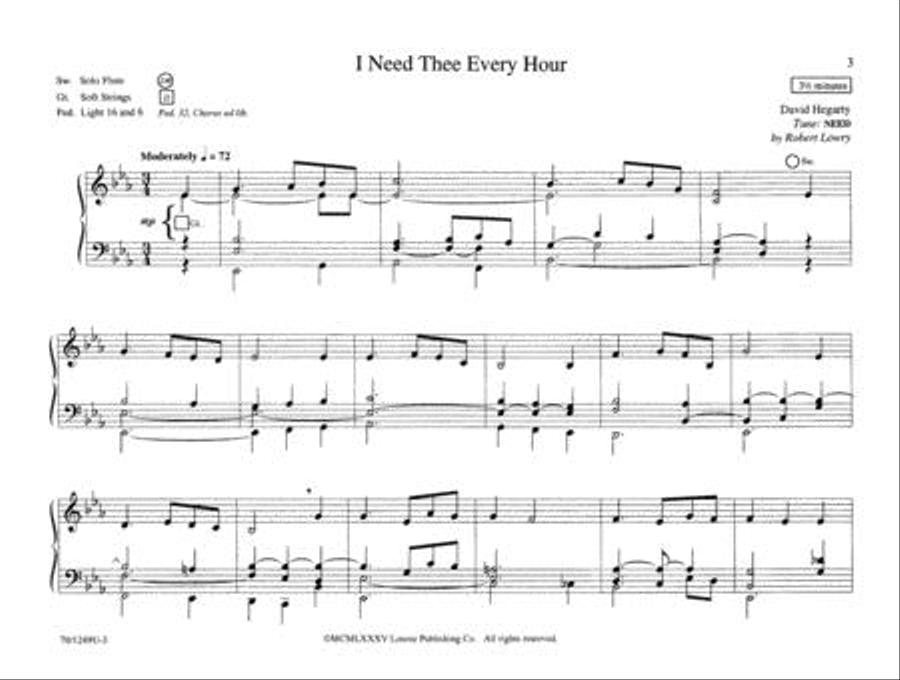 The Easy Organ Collection: Funeral Music Organ Solo scores gallery preview page 4