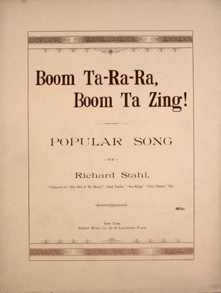 Boom T-Ra-Ra, Boom Ta Zing! Popular Song