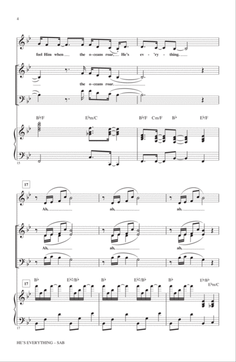 He's Everything He's Everything 3-Part scores gallery preview page 3