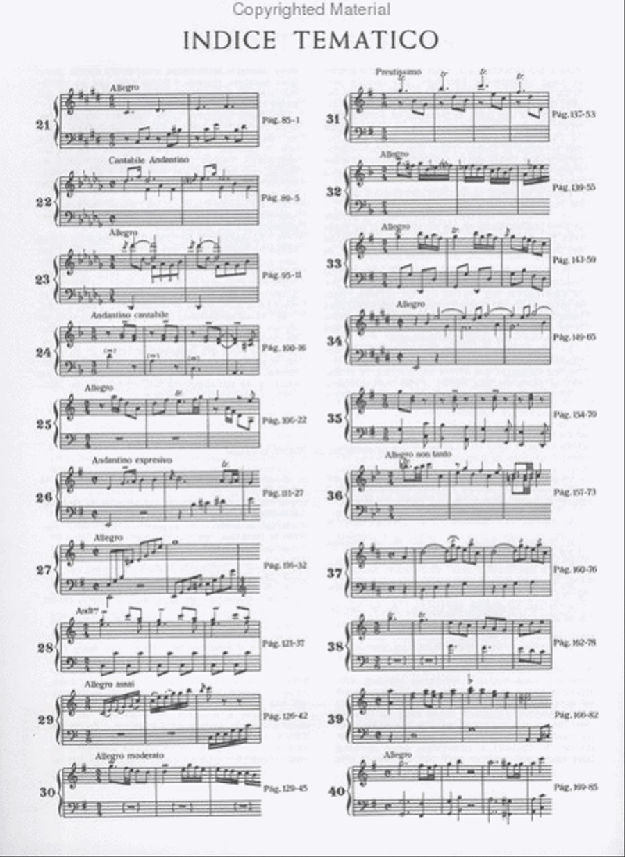 Sonatas - Volume Two: Nos. 21-40 Piano Solo scores gallery preview page 2