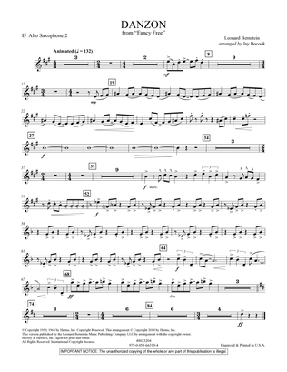 Danzon (from Fancy Free) - Eb Alto Saxophone 2