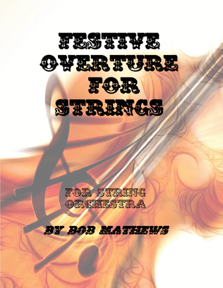 Book cover for Festive Overture For Strings