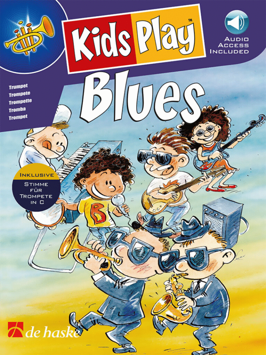 Kids Play Blues B-Flat Trumpet scores gallery preview page 1