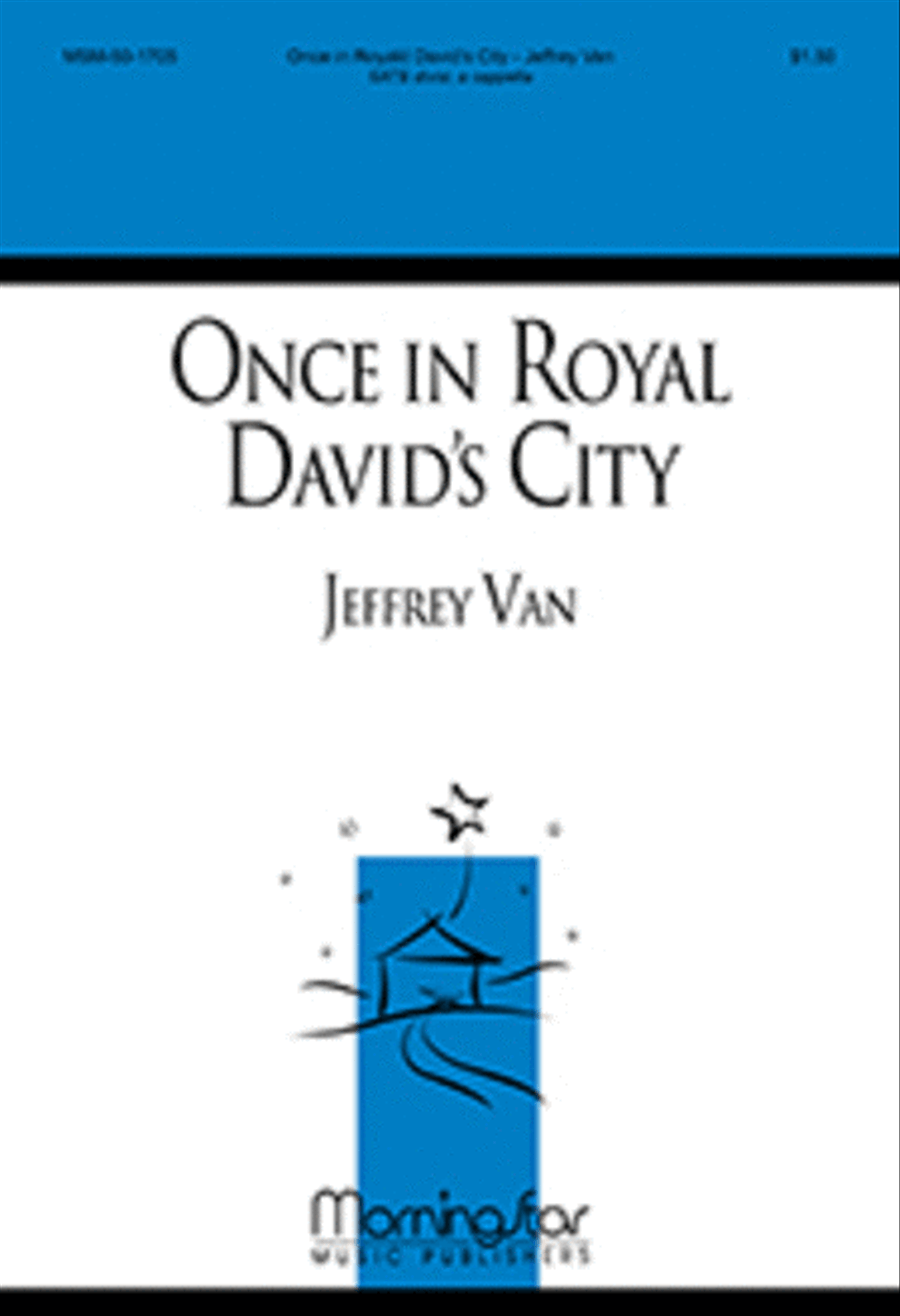 Once in Royal David's City Divisi scores gallery preview page 1