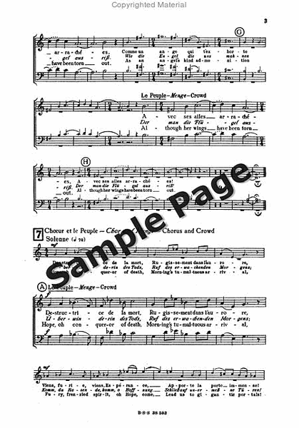 Canticle To Hope Song Sheet