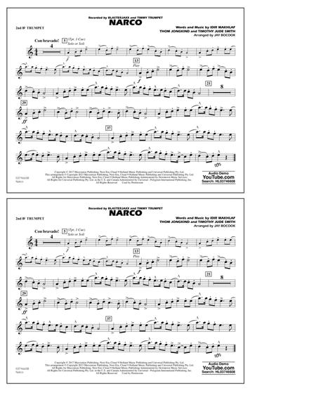 Narco (arr. Jay Bocook) - 2nd Bb Trumpet