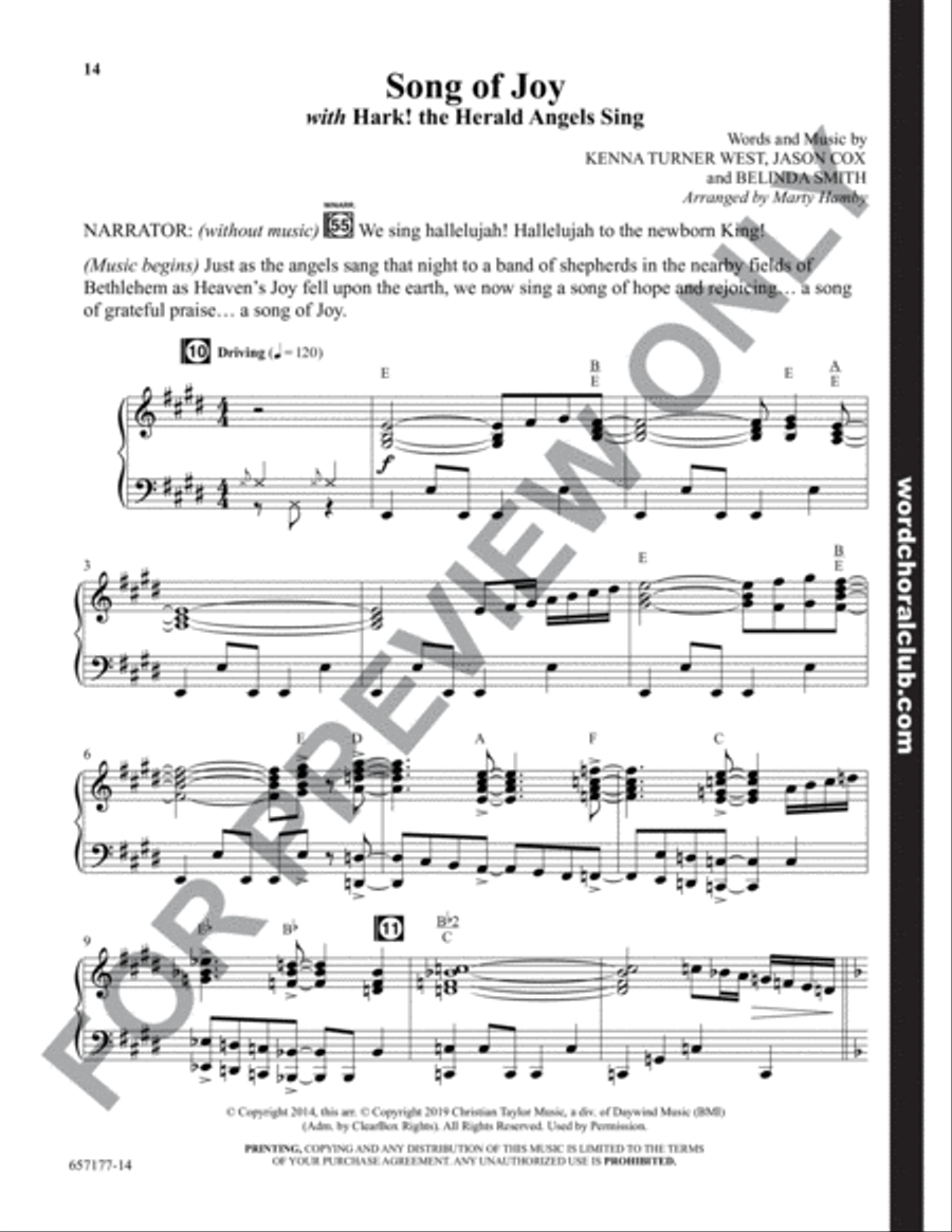 Rejoice! The King Has Come - Choral Book Unison Choir scores gallery preview page 15