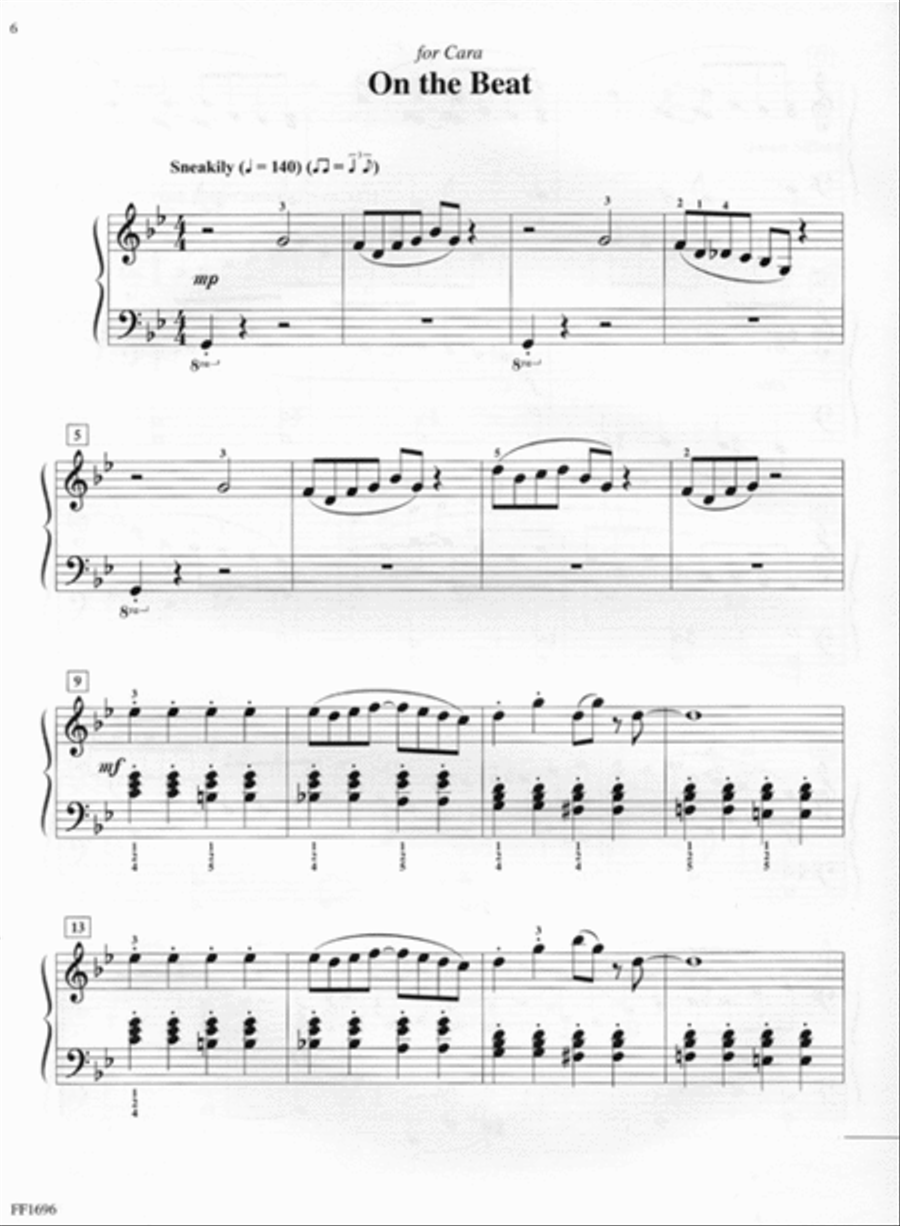 Gumshoes Piano Solo scores gallery preview page 2